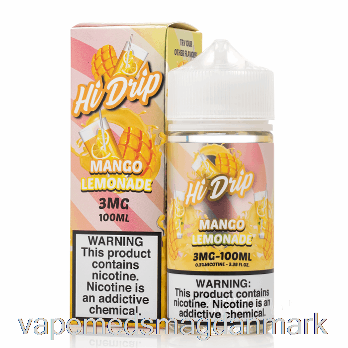 Engangs Vape Danmark Mango Limonade - Hi-drip E-væsker - 100ml 0mg